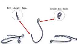 Fujin FJSSW-BN Cut SSW Kaynaklı Octopus İğnesi - 2