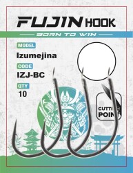 Fujin Izumejina Düz Olta İğnesi - 1