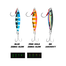 Fujin Jig-X Trio 3 Adet 10 Gr Micro Jig Yem TR1 Mix - Fujin