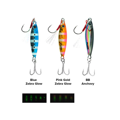 Fujin Jig-X Trio 3 Adet 20 Gr Micro Jig Yem TR1 Mix - 1