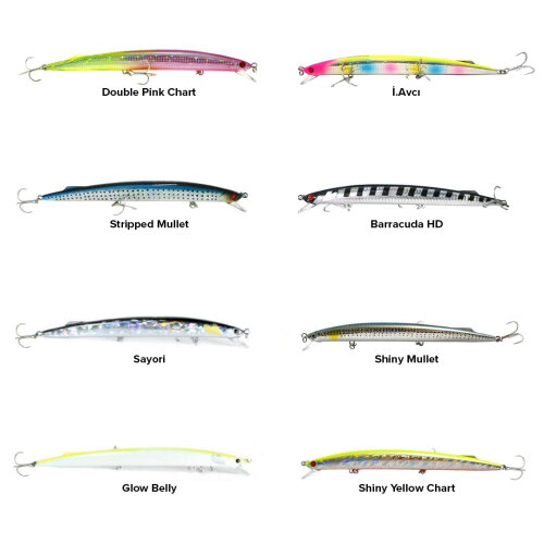 Fujin Kingjerk Sinking 19 Cm 34 Gr Maket Balık - 1