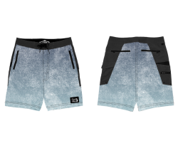 Fujin Performance Short Aqua Blue Şort - Fujin