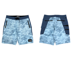 Fujin Performance Short Camo Indigo Şort - Fujin