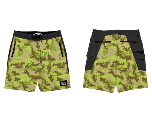 Fujin Performance Short Camo Pistachio Şort - 1