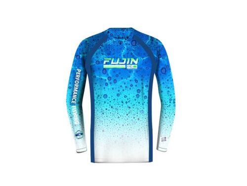 Fujin Performance T-Shirt Ocean Blue - 1