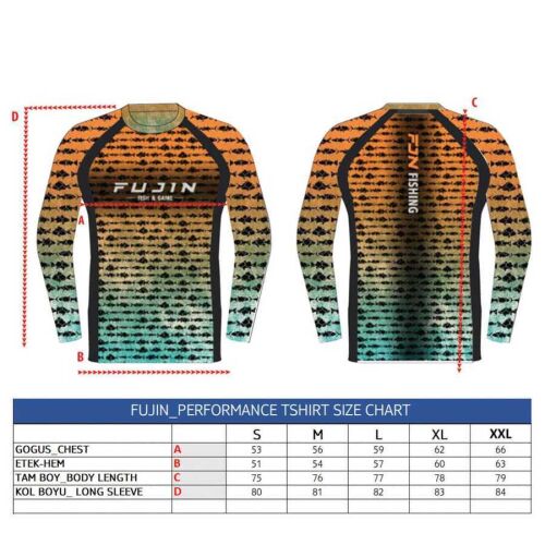 Fujin Performance T-Shirt Ocean Blue - 3