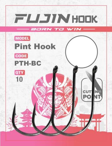 Fujin Pint Hook Delikli Yemli Olta İğnesi - 1