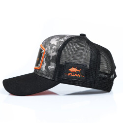 Fujin Pro Angler Black Camo Şapka - 2