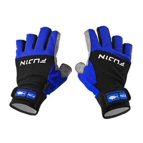 Fujin Pro Angler S24 Big Game Gloves Blue Eldiven - 3