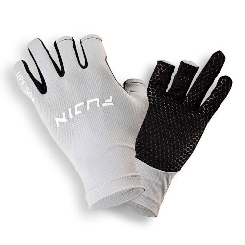 Fujin Pro Angler S24 Summer Gloves Grey Eldiven - 1