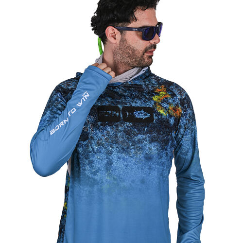 Fujin Pro Angler T-Shirt Blue Reef - 2