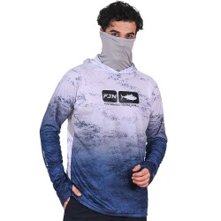 Fujin Pro Angler T-Shirt Grey Wave - 2