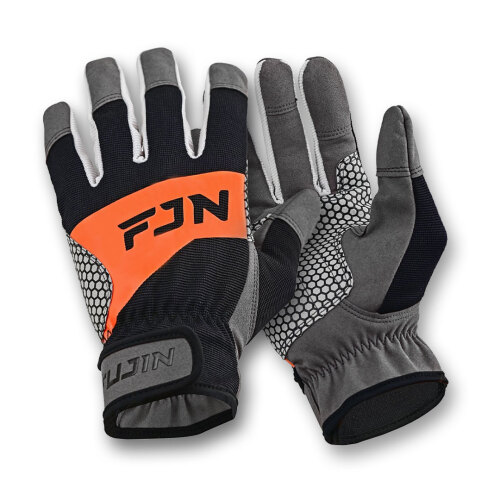 Fujin Pro Angler Trolling Gloves Black Eldiven - 1