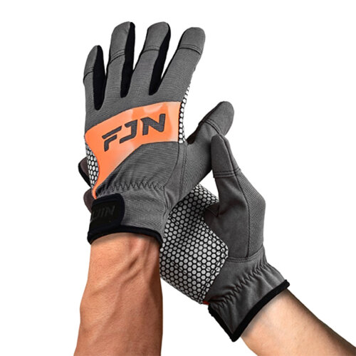 Fujin Pro Angler Trolling Gloves Grey Eldiven - 2