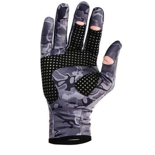 Fujin Pro Angler Winter Gloves Black Camo Eldiven - 4