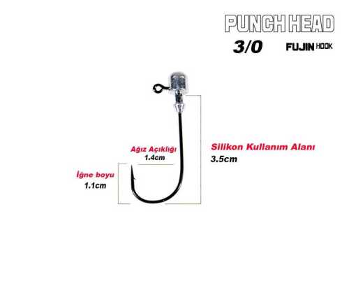 Fujin Punch Head FJ-PH 30 Jig Head - 2