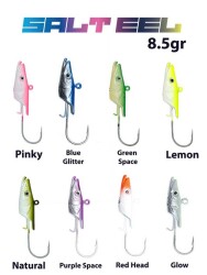 Fujin Salt Eel 8.5 Gr 2X Jighead - Fujin