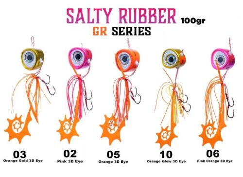 Fujin Salty Rubber GR 100 Gr Tai Rubber Set - 1
