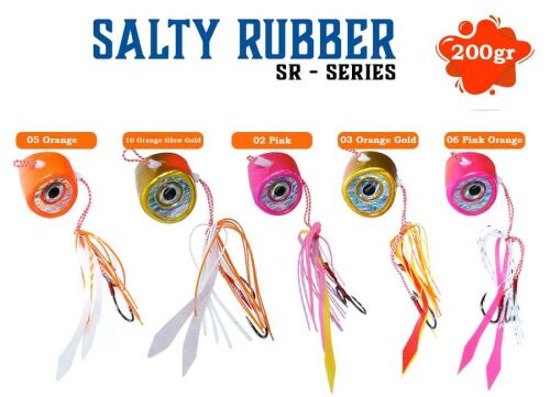 Fujin Salty Rubber SR 200 Gr Tai Rubber Set - 1