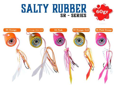 Fujin Salty Rubber SR 60 Gr Tai Rubber Set - 1