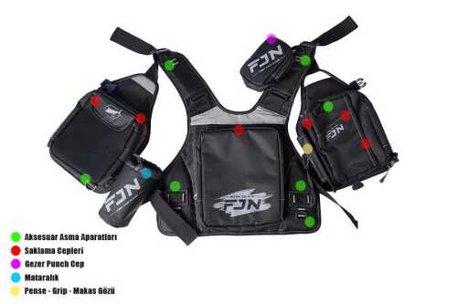 Fujin Shogun Vest Spin Yeleği - 3