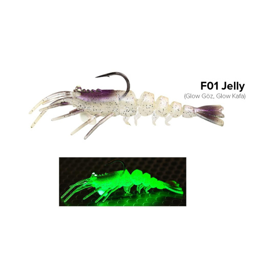 Fujin Shrimper 7.5 Cm 8.5 Gr Silikon Karides Yem - 8