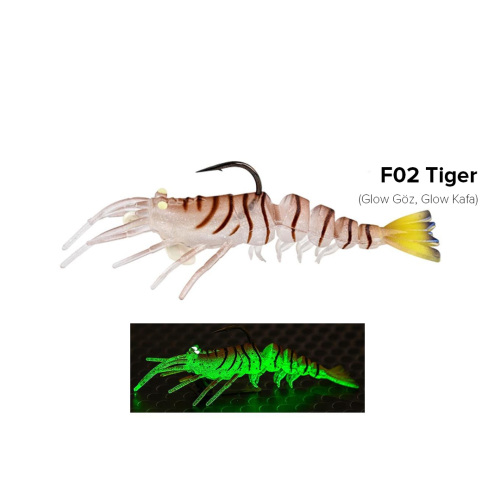 Fujin Shrimper 7.5 Cm 8.5 Gr Silikon Karides Yem - 7