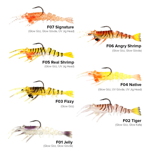 Fujin Shrimper 7.5 Cm 8.5 Gr Silikon Karides Yem - 1