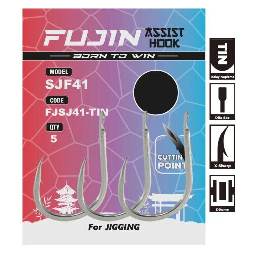 Fujin SJF41 TIN Düz Assist İğnesi - 3