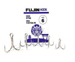 Fujin ST56 Nickel Üçlü Maket Balık İğnesi - 1