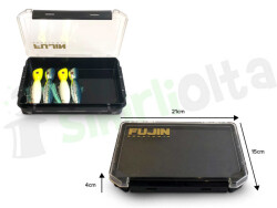 Fujin Tackle Box 20 Cm Maket Balık Kutusu Siyah - Fujin