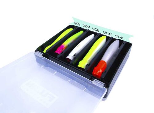 Fujin Tackle Box FTB145DS Çift Taraflı Maket Balık Kutusu - 1