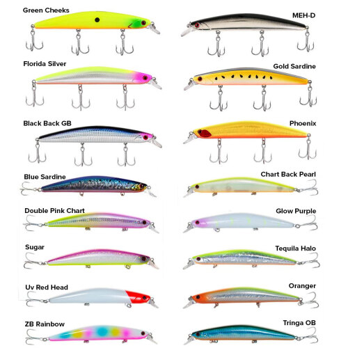 Fujin Z-Bass Minnow 125F 12.5 Cm 21Gr Maket Yem - 1