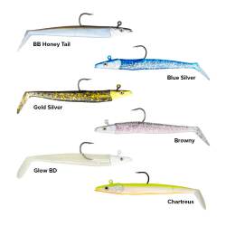 Fujin Zand Eel 11 Cm 7 Gr ve 14 Gr Double Body ve Jig Head Silikon Yem - Fujin