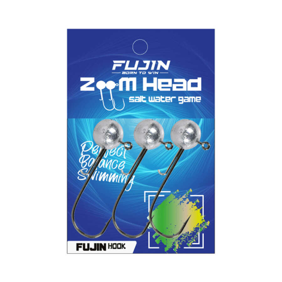 Fujin Zoom Head 3/0 Jig Head