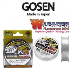 Gosen W Leader %100 F.C. Fluorocarbon Leader - 2