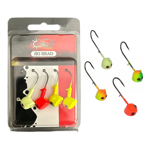 Mutant 6413 Rigato Moite 4 Renk Mix Set Jig Head - 1