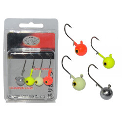 Mutant 6414 Rigato Tip Top 4 Renk Mix Set Jig Head - Mutant
