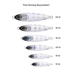 NS Black Hole Boca Casting & S.L.J 7 Cm 40 Gr Jig Yem - 3