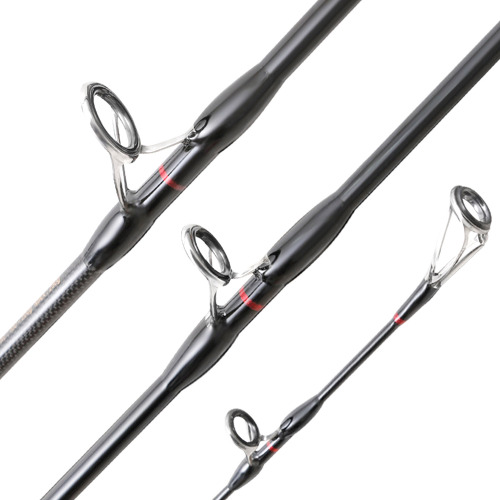 NS Black Hole Magic Eye Black B Slow Pitch 196 Cm Max. 280 Gr Jig Kamışı - 2