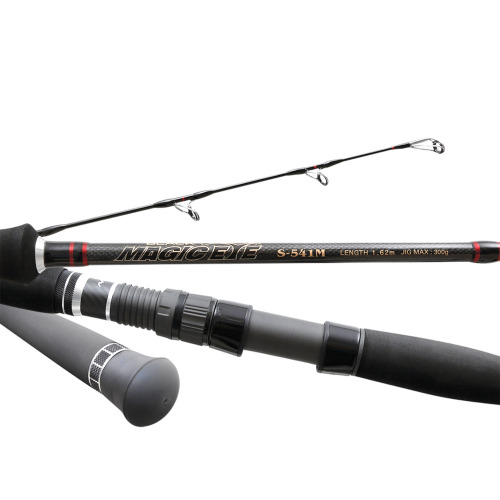 NS Black Hole Magic Eye Black B Slow Pitch 196 Cm Max. 280 Gr Jig Kamışı - 5