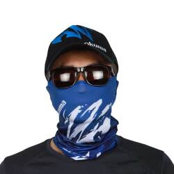 Okuma Blue Motif Sun Shield Boyunluk Maske - Okuma