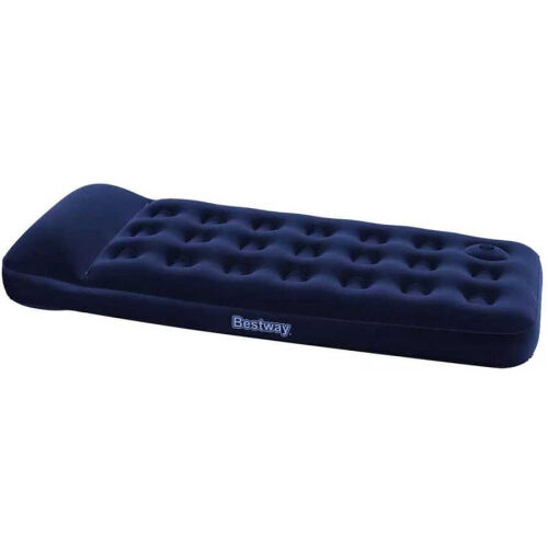 Bestway Pavillo 67224 Twin Pompalı Mavi Şişme Yatak - 1