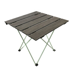 Platan Table Ones-A Ahşap Katlanır Kamp Masası Büyük Boy - 1