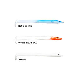 Red Gill Original 115 Mm Silikon Yem White Mix - Red Gill