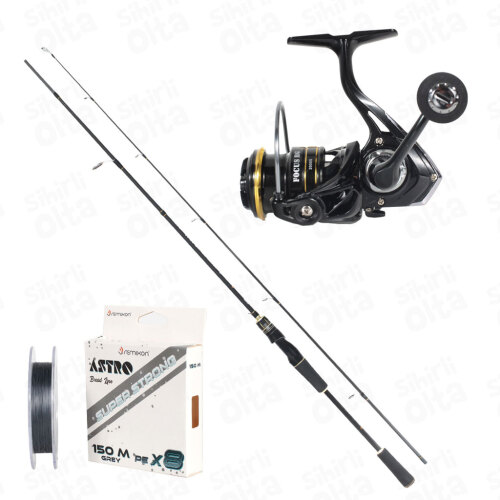 Remixon 2000 Focus BG 230 Cm 3-25 Gr Spin Olta Seti - 1