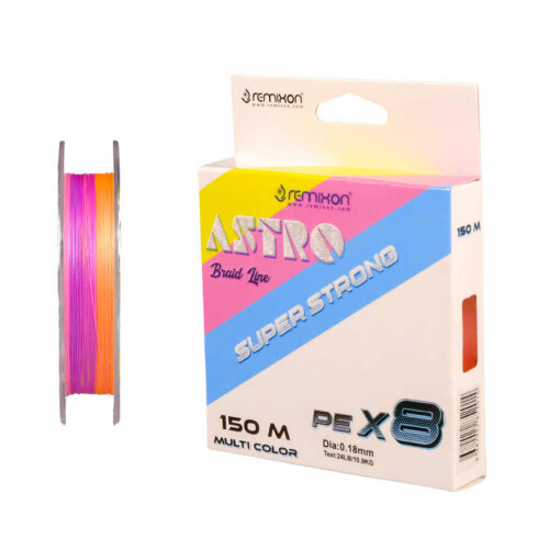 Remixon Astro 8X 150 M Multi Color İp Misina - 1