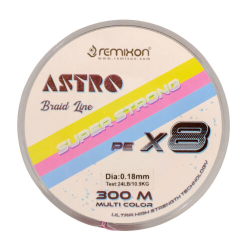 Remixon Astro 8X 300 M Multi Color İp Misina - 2