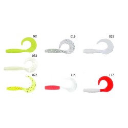 Remixon CT60 Serisi 6 Cm Orak Kuyruk Silikon Yem - Remixon