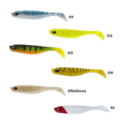Remixon Curvy Shad 10,5 Cm Silikon Yem - 1
